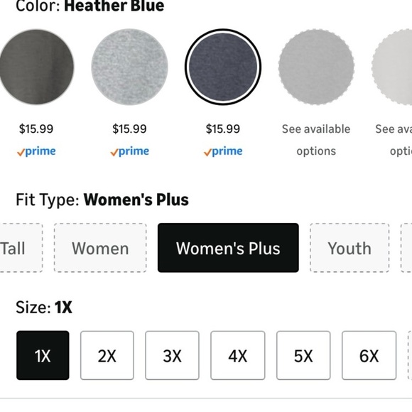 New Softstyle Heather Gray T-Shirt with US Air Force aviation theme. Size 1X - Picture 8 of 9